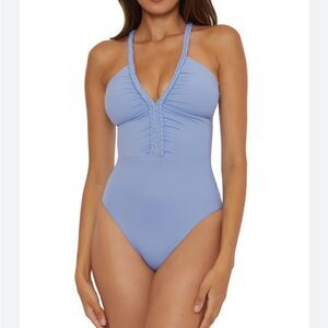 Soluna Swim Lake Side Braided Maillot One Piece Swimsuit Size Medium